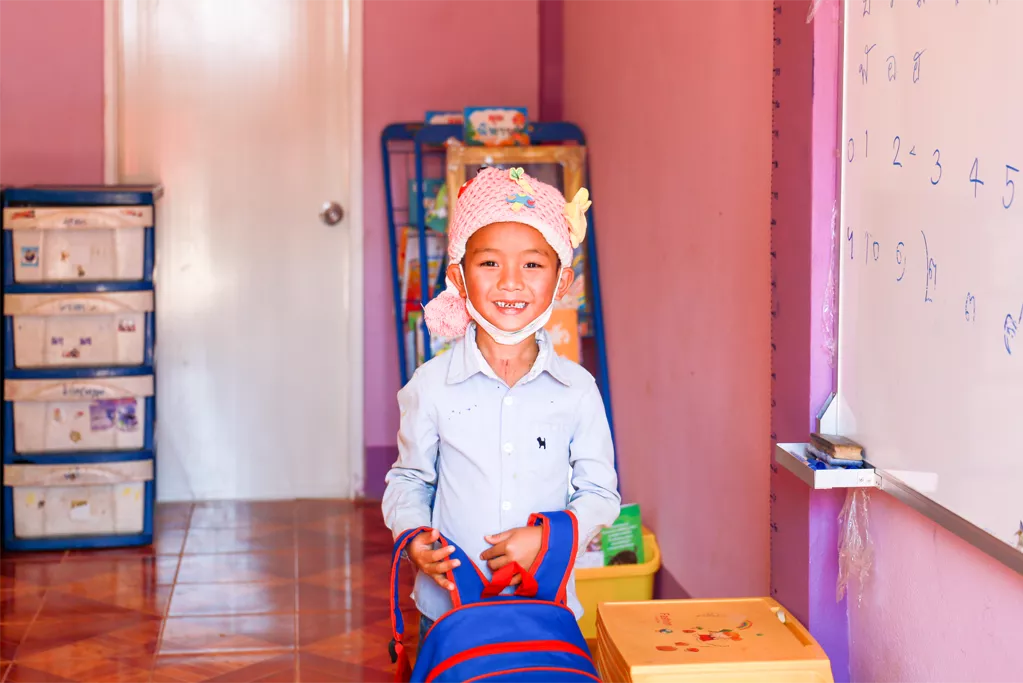 มูลนิธิศุภนิมิตฯ สนับสนุนสร้างอาคารเรียนอนุบาล ให้โรงเรียนที่ อ.ท่าสองยาง จ.ตาก