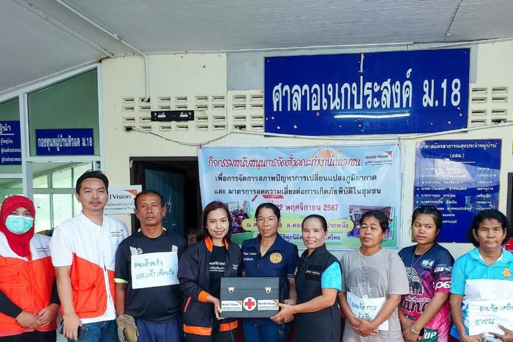 World Vision Thailand implements disaster risk reduction - World Vision ...
