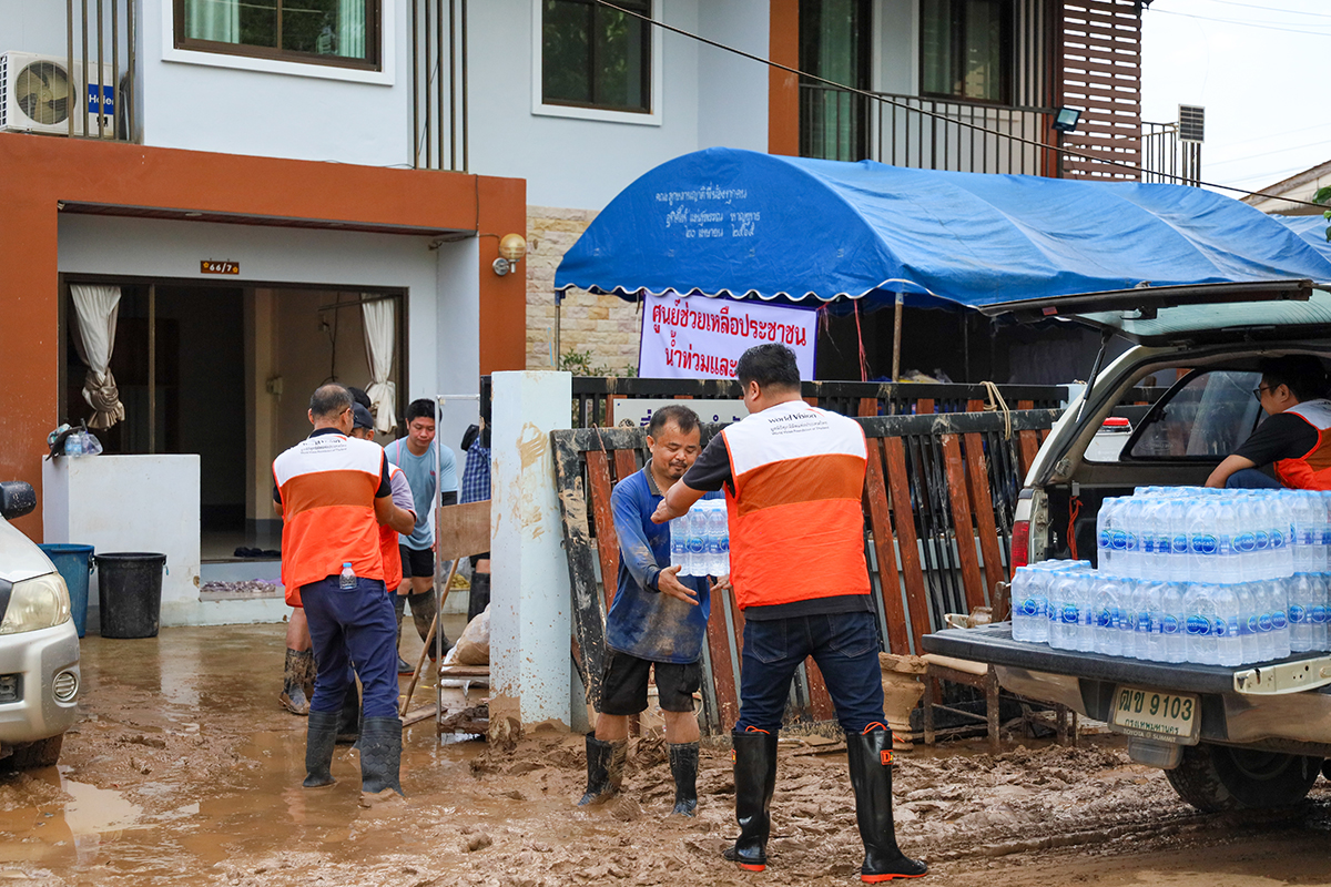 เจ้าหน้าที่ศุภนิมิตลงพื้นที่